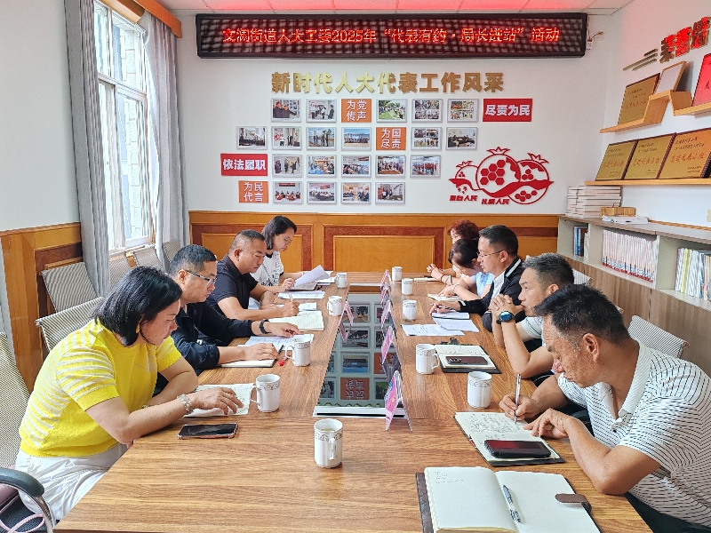 2文澜街道“代表有约·局长进站”座谈会现场1.jpg 2文澜街道“代表有约·局长进站”座谈会现场1.jpg